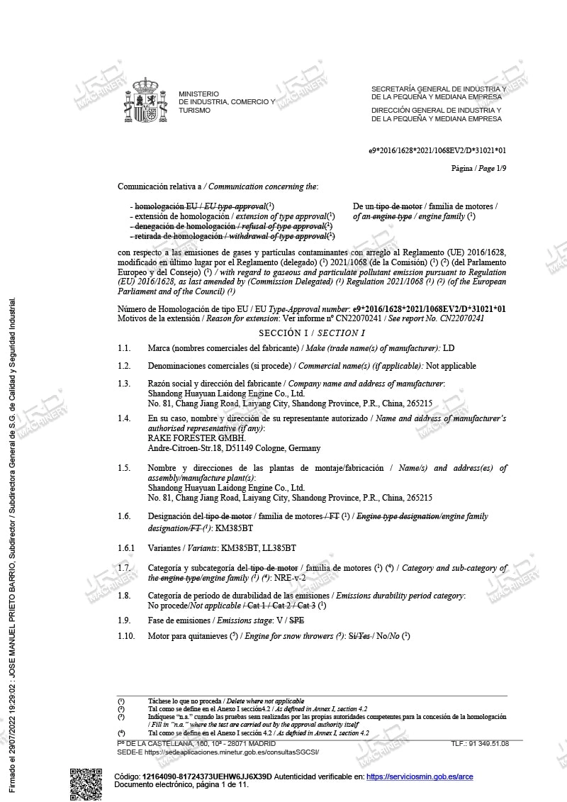 Euro-5-Zertifikat 2024