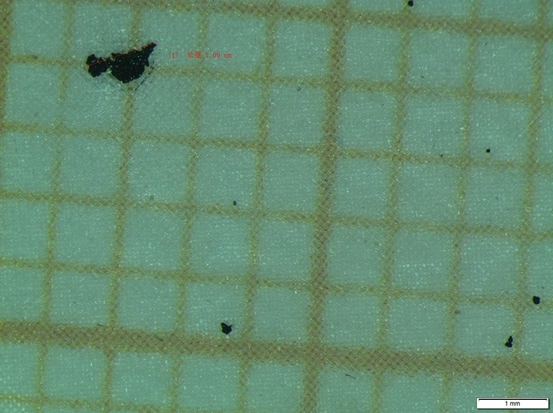 Stichprobenprüfung des Hydraulikölsystems bestanden