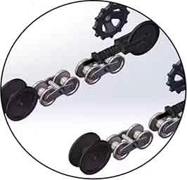 Doppelführungsschienen