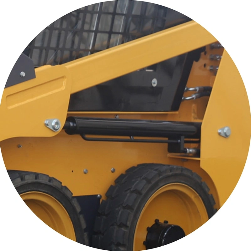 Der Hydraulikzylinder hat eine Tragfähigkeit von 3 Tonnen.