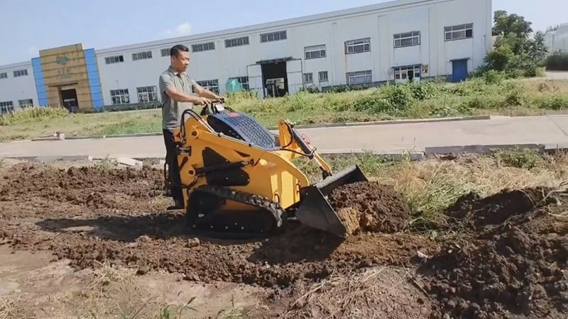 Skid Steer Buckets in Small-Scale Earthmoving Projects