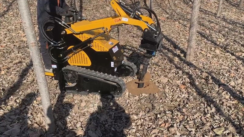 Auger Anschlüsse fuer Bohren in Rauem und Naturland