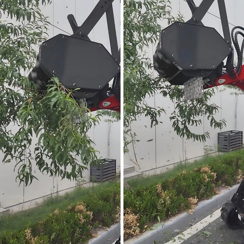 Mulcher Anhange für den Abtotsen der Sträßigen Baumpolsterung