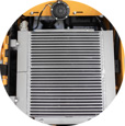 High-efficiencyhydraulic oil cooler