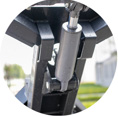 One-piece reinforced boom