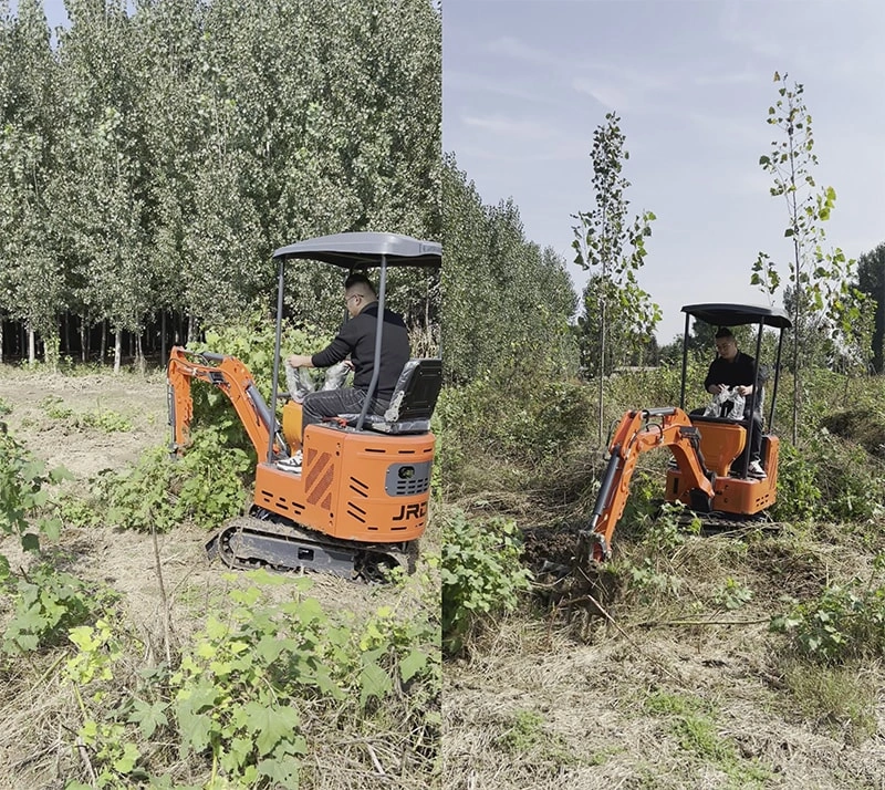Minibagger für den Landschaftsbau – Zugänglichkeit, Präzision und das richtige Anbaugerät