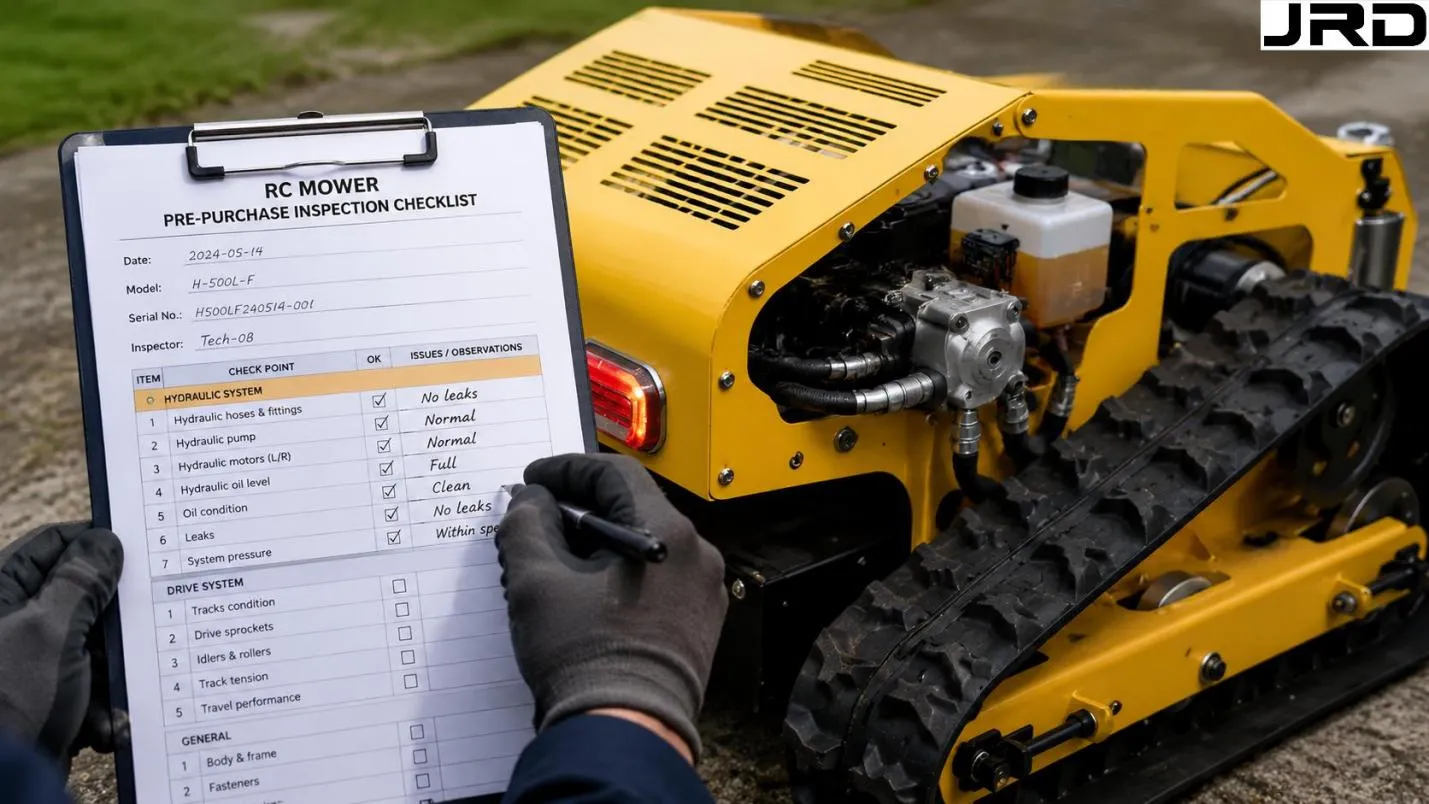 New vs Used RC Mower Cost, Inspection and Specification Guide - detail image 2
