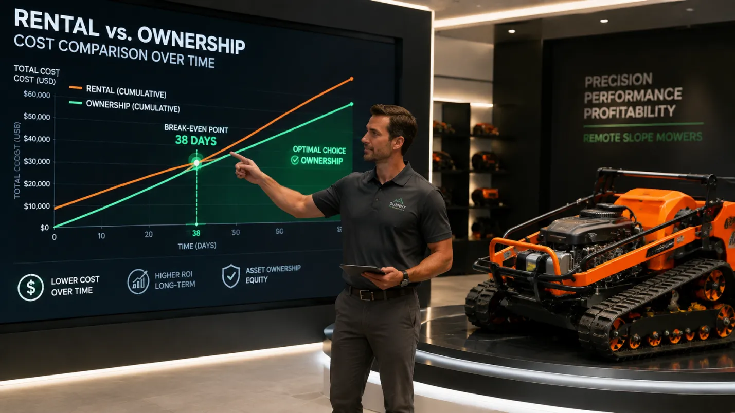 RC Mower Rental vs Purchase Finding the Crossover Point